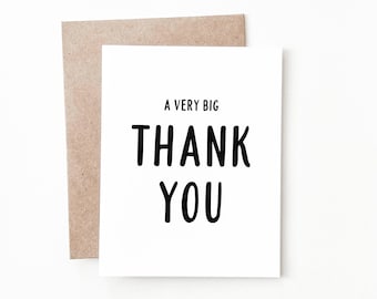 A Big Huge Thank You Thank You Card