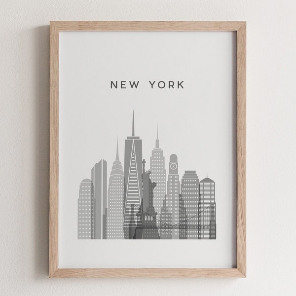 New York City Poster Etsy
