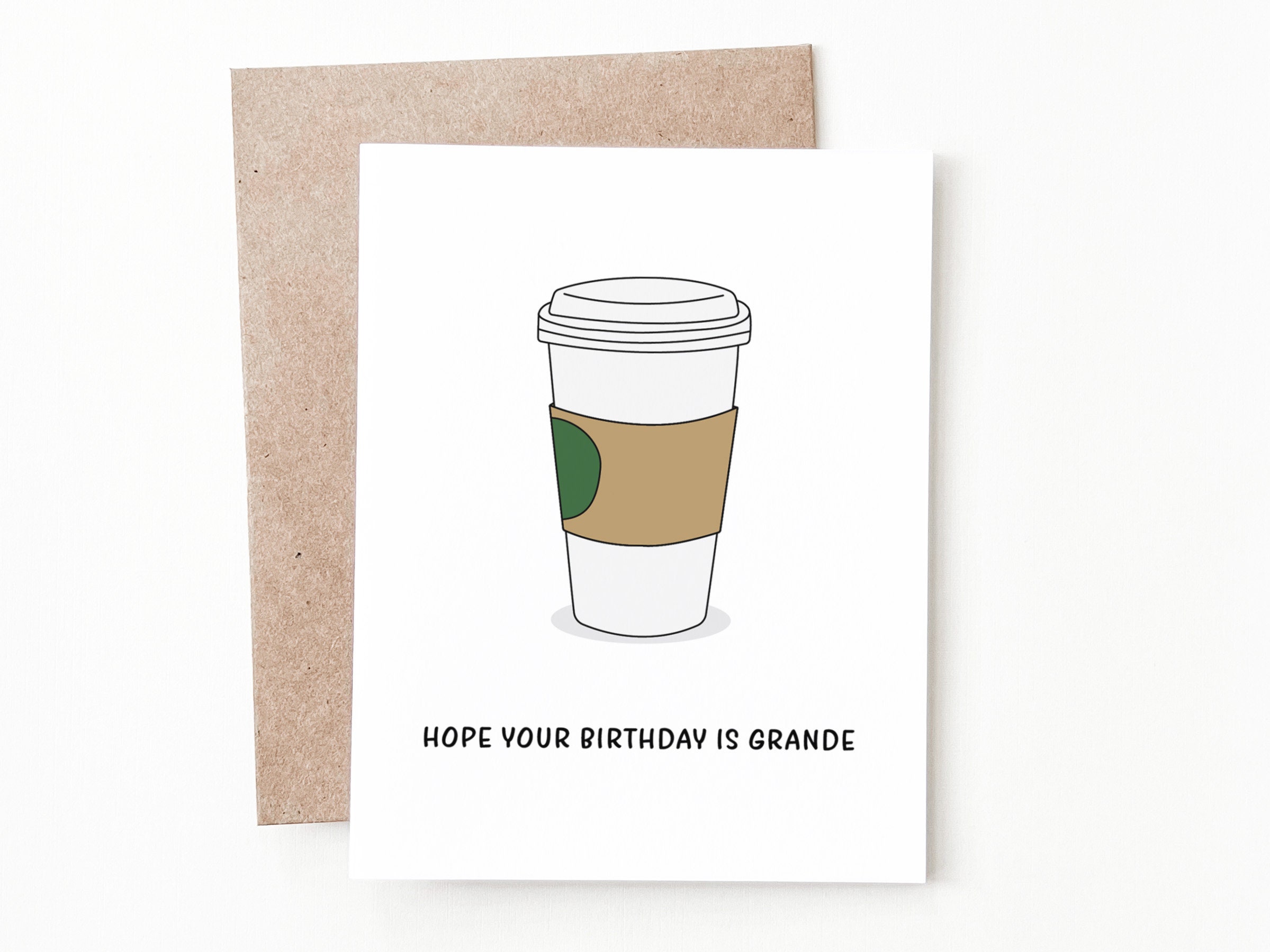 Funny Birthday Card for Coffee Lover Coffee Card for Friend Etsy Canada