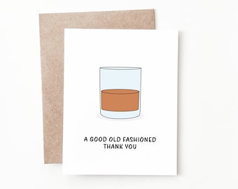 Funny Thank You Card, Thank You Gift for Dad or Boyfriend