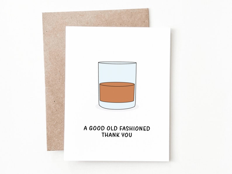 Funny Thank You Card, Thank You Gift for Dad or Boyfriend image 1