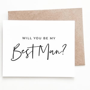 Carte de mariage pour témoin, carte de proposition pour témoin