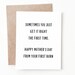 Funny Mothers Day Card, Oldest First Child Card for Mom 