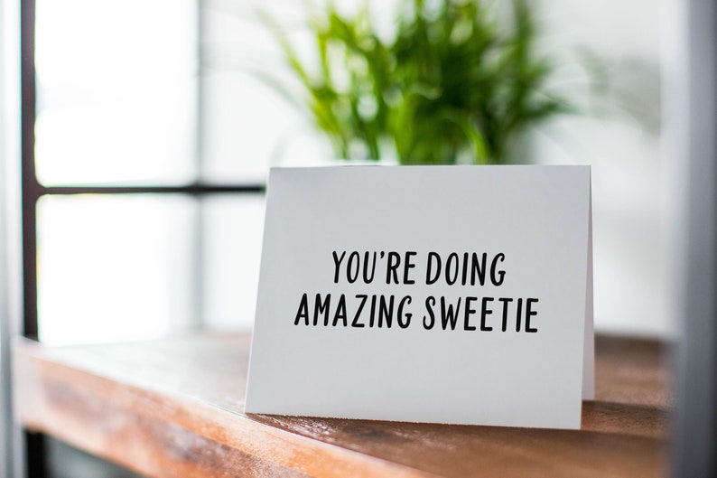 Sweetie Graduation Gift for Him or Her Funny Graduation Card