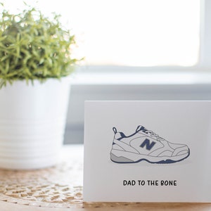 Funny Father's Day Card For Dad, Old Man Shoes Gift For Dad image 9