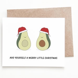 Carte pour les Fêtes Carte de Noël drôle, jeu de mots de Noël à l'avocat