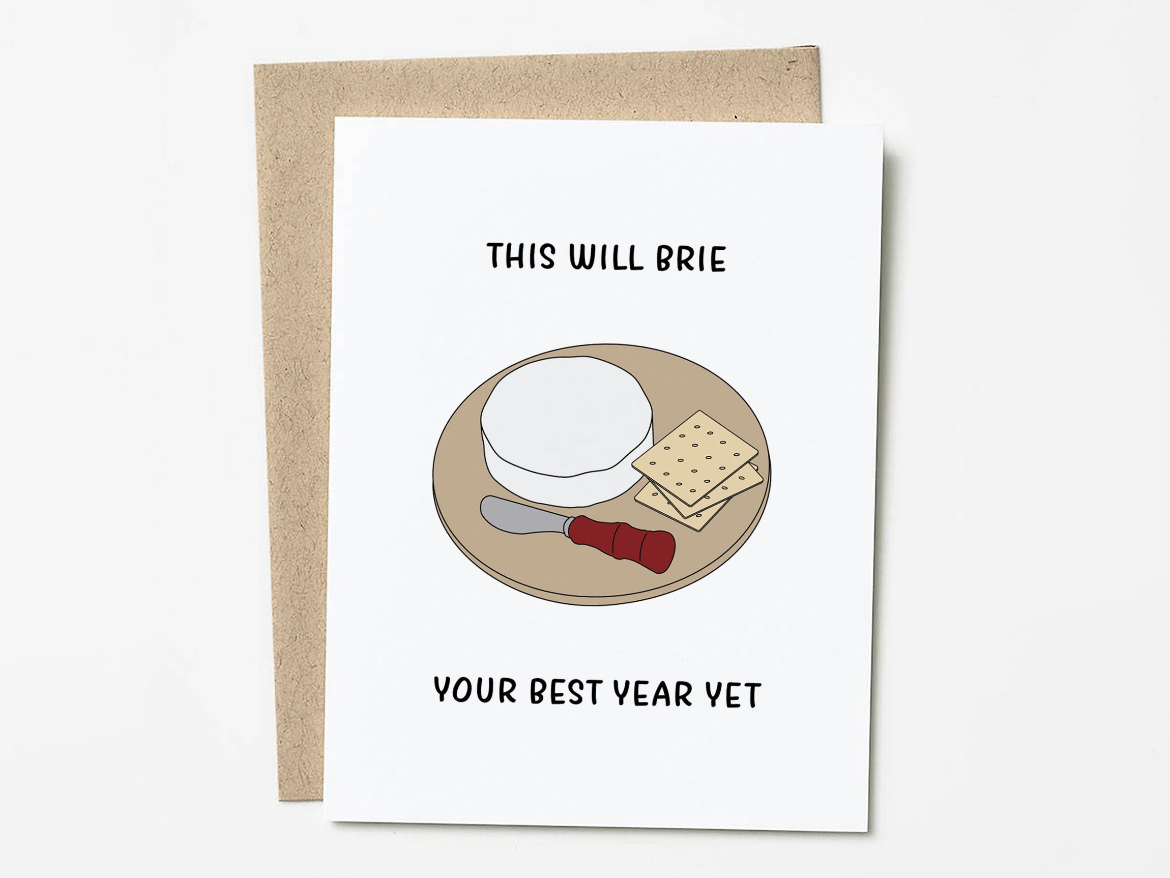 Funny Birthday Card for Cheese Lover Birthday Cheese Gift Etsy