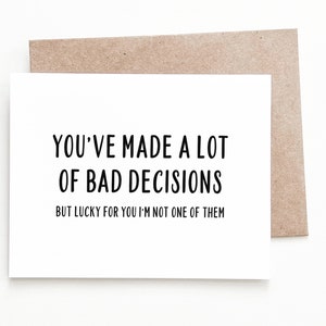 Funny Father's Day Card, Fathers Day Gift Card for Dad