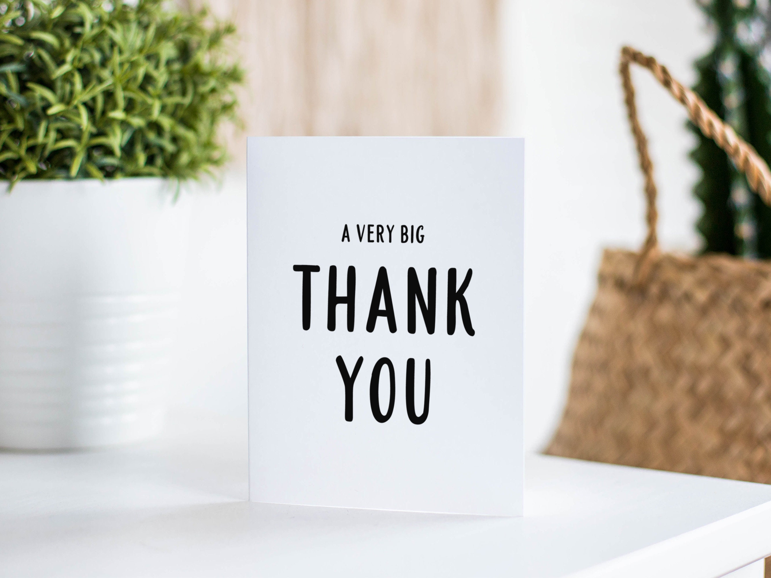 Funny Thank You Card Thank You Gift Greeting Card for Him or Etsy Canada