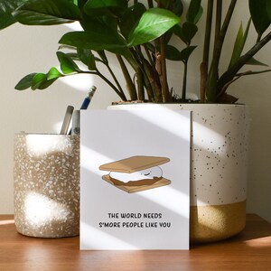 Funny Smores Thank You Card, Thank You Gift for Him or Her image 8