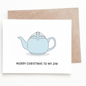 The Office Christmas Card, Jim and Pam Holiday Card for Boyfriend or Husband