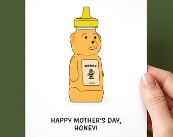 Honey Mother's Day Card from Partner
