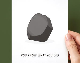 You're Getting Coal Christmas Card