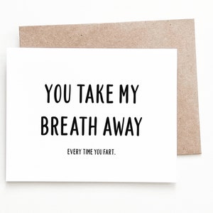 Carte d'anniversaire amusante, cadeau d'anniversaire pour petit ami ou mari