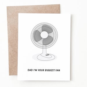 Carte drôle de fête des pères pour papa, cadeau de blague de papa pour papa
