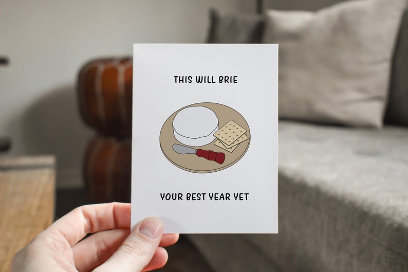 Funny Birthday Card for Cheese Lover Birthday Cheese Gift Etsy Canada
