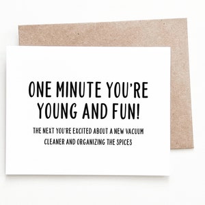Carte d'anniversaire amusante, cadeau d'anniversaire pour lui ou elle