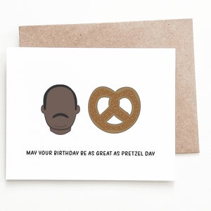 Carte d'anniversaire amusante The Office, cadeau d'anniversaire Stanley