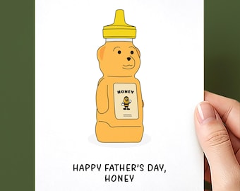 Honey Father's Day Card from Partner