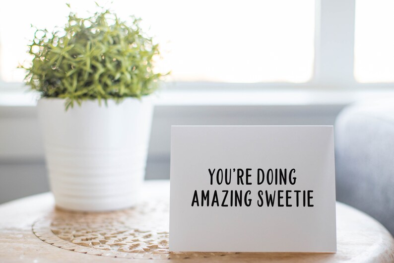 Sweetie Graduation Gift for Him or Her Funny Graduation Card
