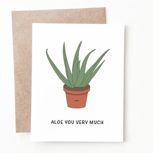 Funny Anniversary Card for Plant Lover, Succulent Anniversary Card