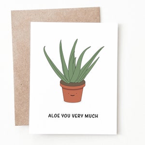 Funny Anniversary Card for Plant Lover, Succulent Anniversary Card