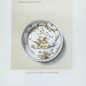 Rouen pottery - Etsy 日本