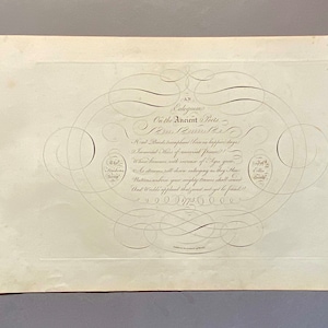 May include: A black and white calligraphic inscription on a white paper background. The inscription reads "An Epigram On the Ancient Poets - By Erasmus Darwin." The text continues with a poem about the poets. The date 1792 is written at the bottom of the page.