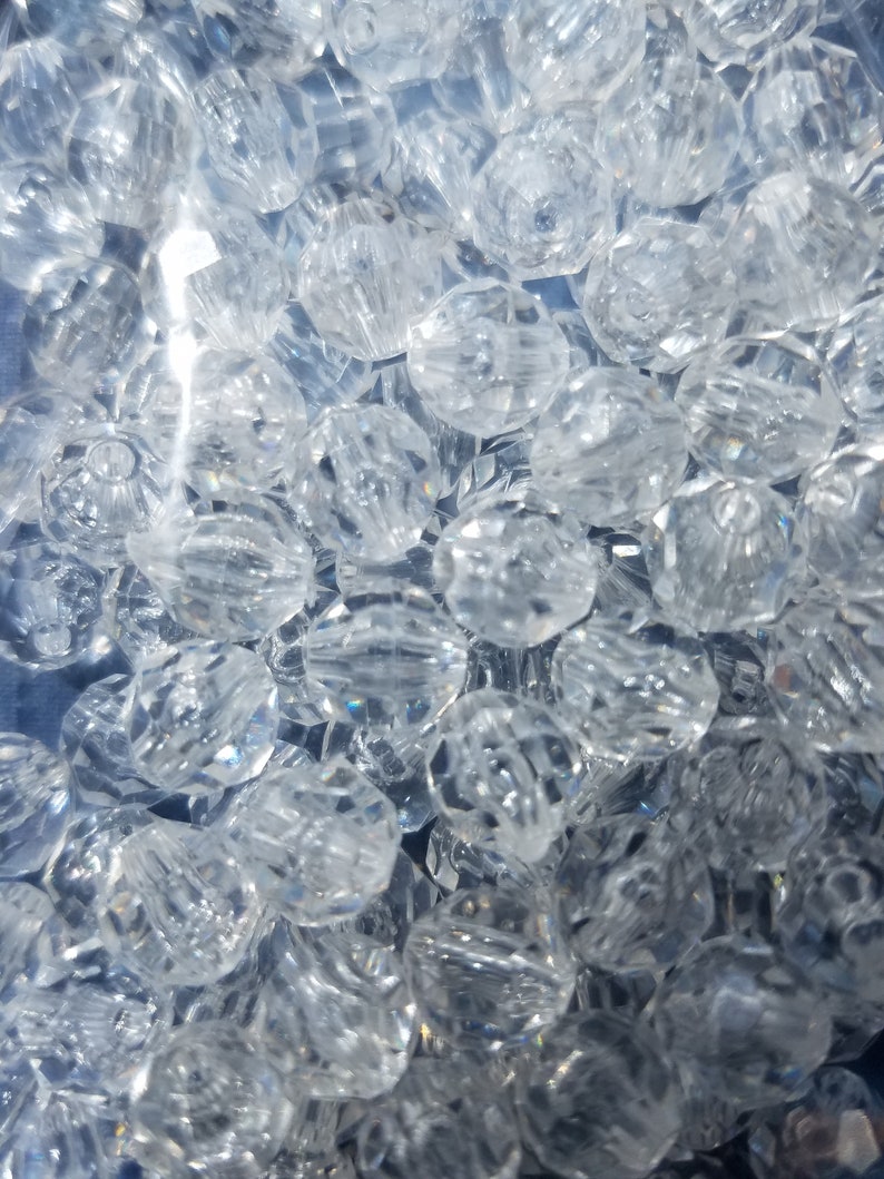 Clear Round Beads for Jewelry Making 8mm 120 per package Etsy