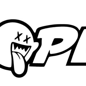 Sticker sticker Dope Ghost