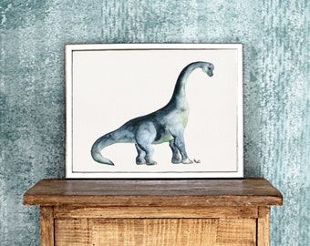 Print Brachiosaurus