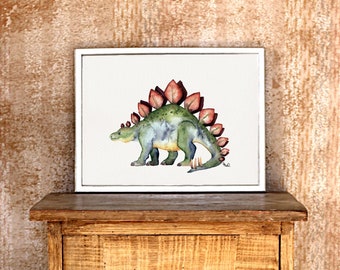 Print Stegosaurus