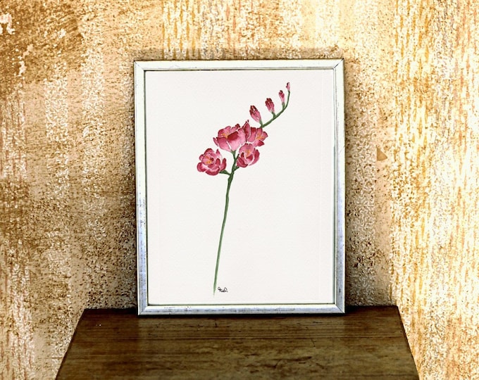 Print Freesias