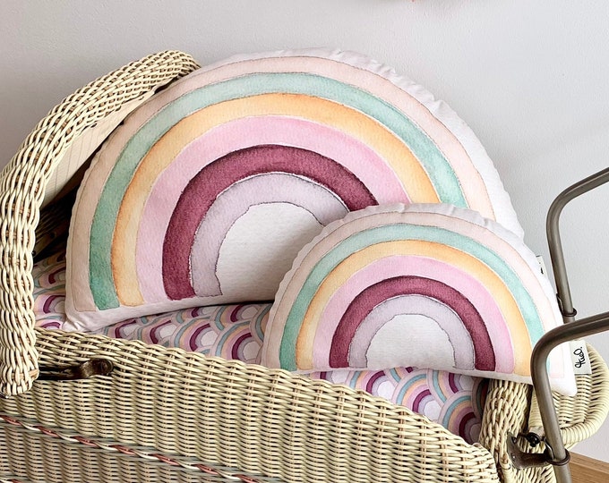 Rainbow pillow Ida