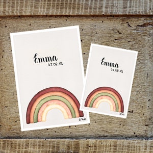 U-Heft-/Reise-/Impfpasshülle Regenbogen Emma