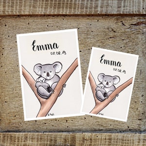 U boekje/reis/vaccinatiekaart hoes Koala