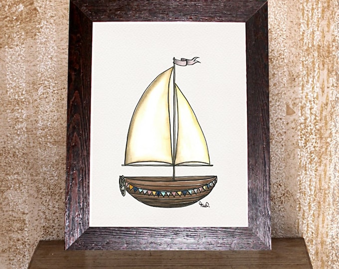 Print boat