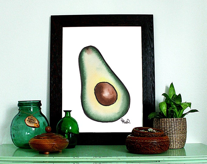 Print avocado