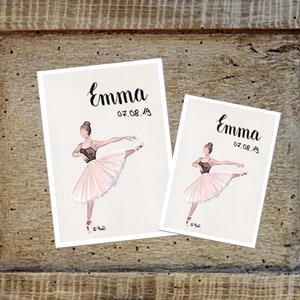 Quaderno/copertina viaggio/scheda vaccinale Ballerina Grace