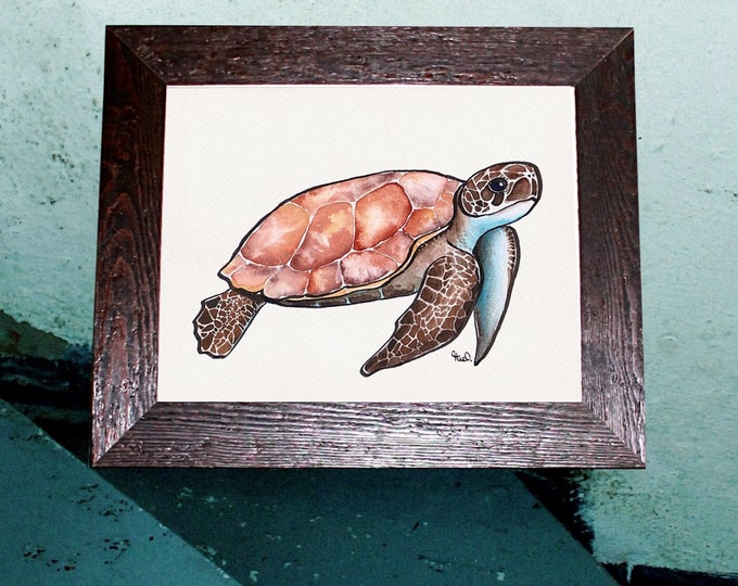 Print turtle