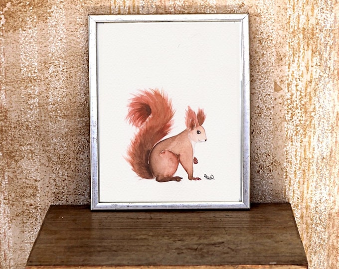 Print Squirrel Freddi