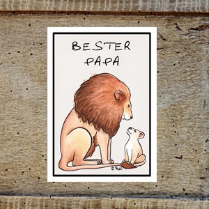 Carte postale Meilleur papa