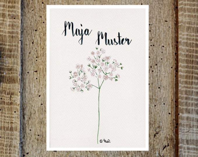 Maternity Pass Cover Gypsophila