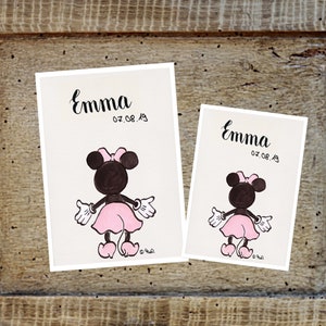 U libretto/viaggio/copertina tessera vaccinale Minnie