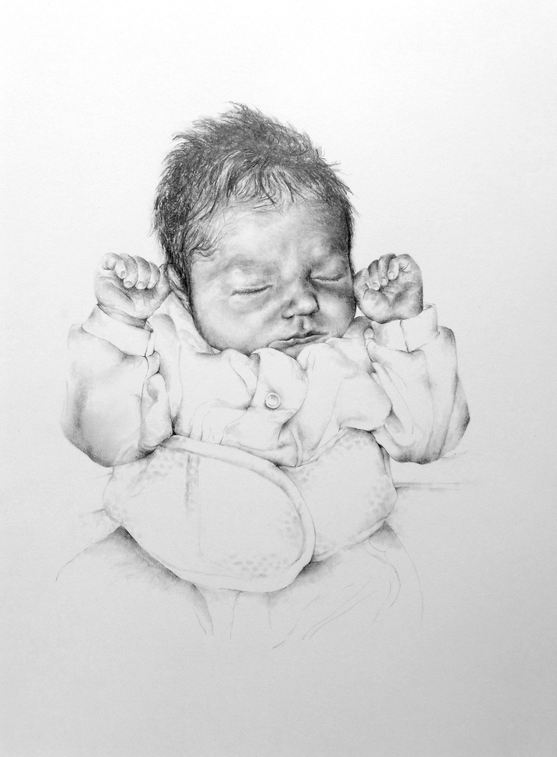 How to Draw a Baby - Learn How to Draw an Adorable Baby