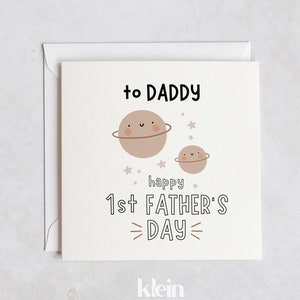 Tarjeta personalizada del primer día del padre 2024, tarjeta del primer día del padre del bebé, regalo del primer día del padre, tarjeta para papá