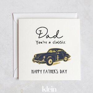Papa opa Je bent een klassieke, gepersonaliseerde Vaderdagkaart, Vaderdag 2024, Beste papa opakaart