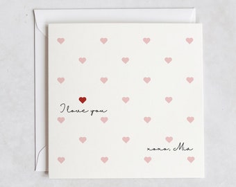 Love-Filled Valentine's Card, Adorable Greetings for Your Beloved | Romantic Valentine's Day Gift