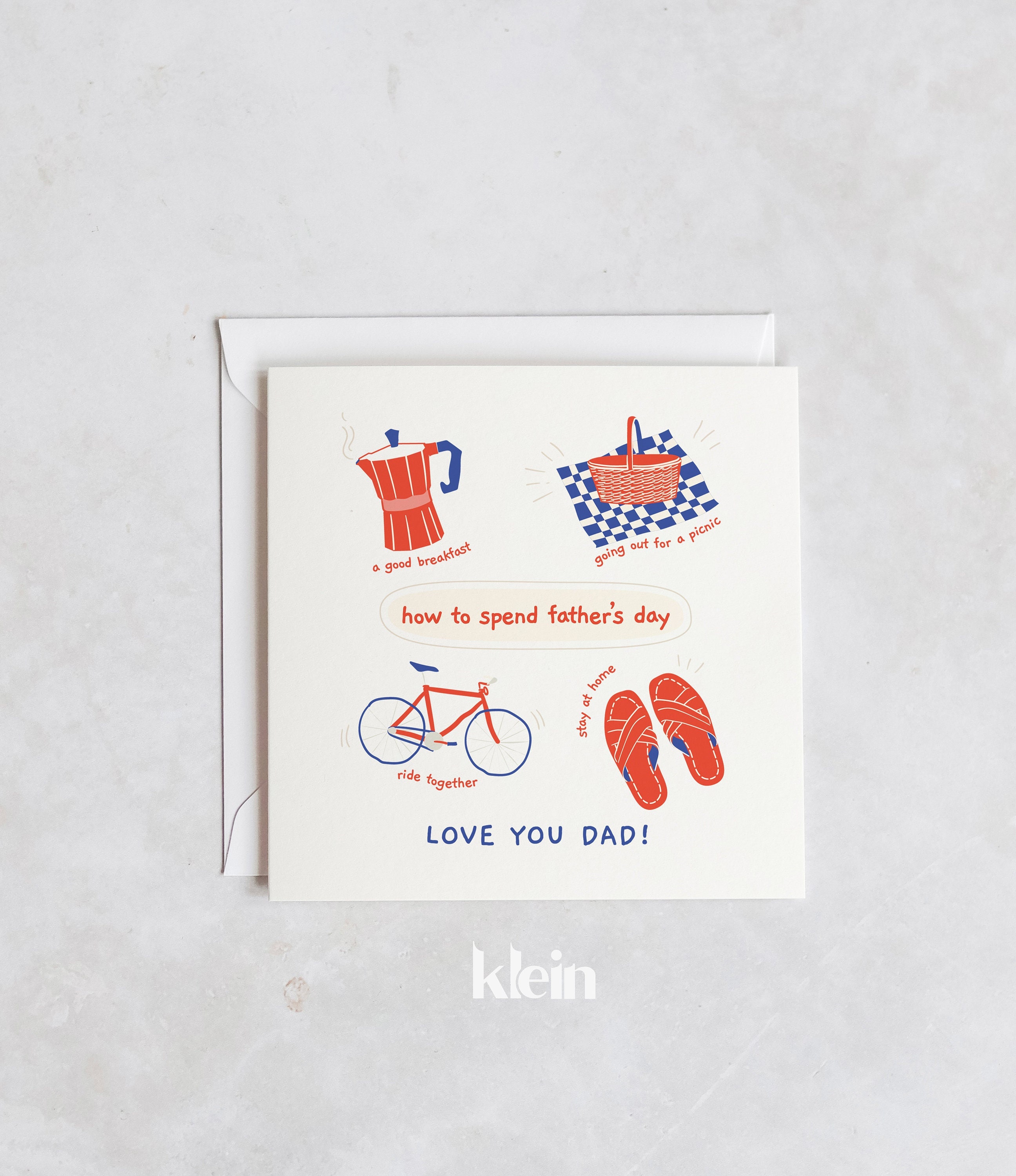 UK Greetings | Father's Day Card For Him | Card For Dad, Grandad, Husband | Him, Boys, Men | Funny Breakfast Design | With Envelope | 15.9x18.4 Cm - View #8