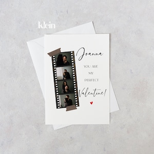 You are my Perfect Valentine Card, Romantic Card for Him, Personalised Valentine Card, Valentines Card with Photo